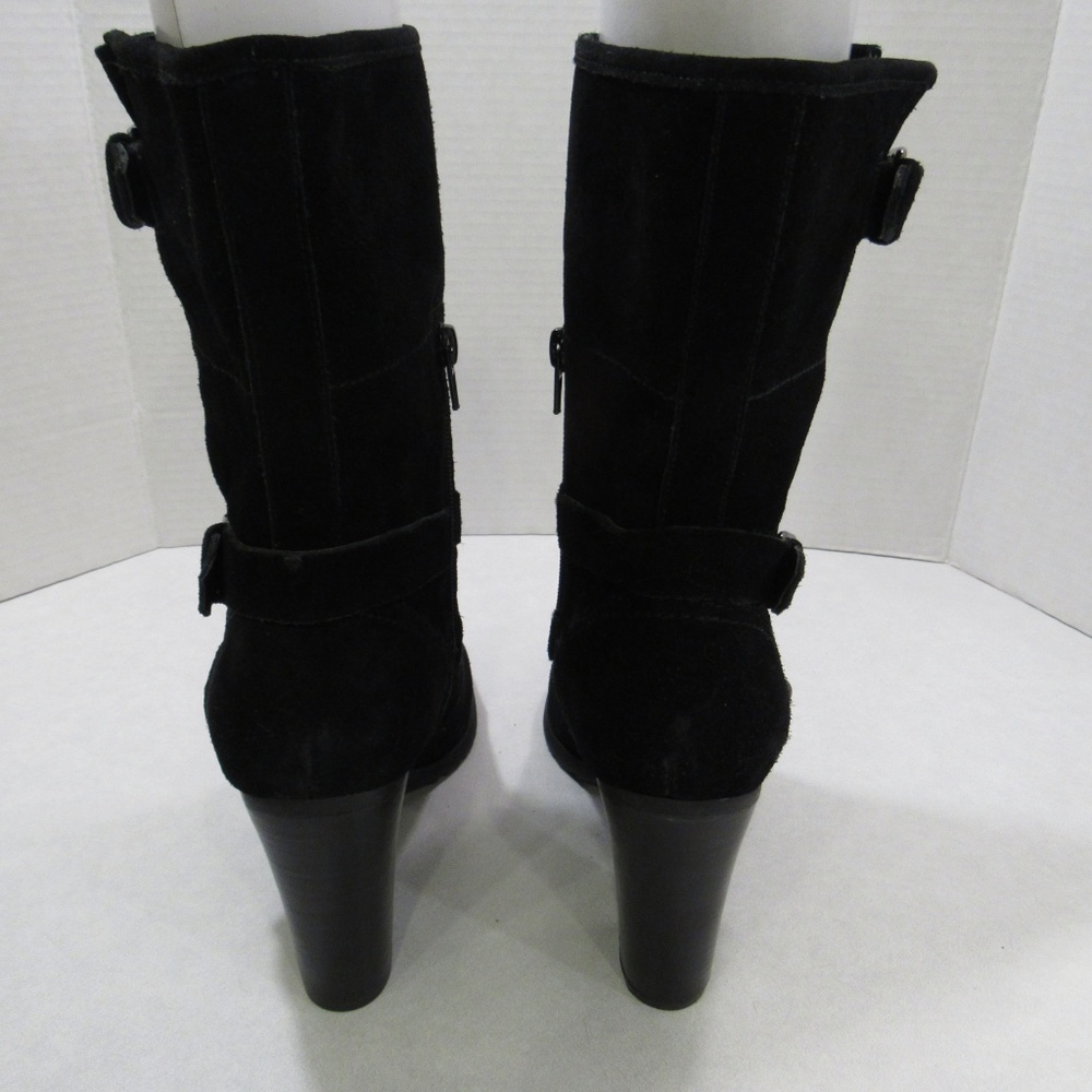 Crown Vintage Hadley Black Suede Boots - Picture 6 of 8